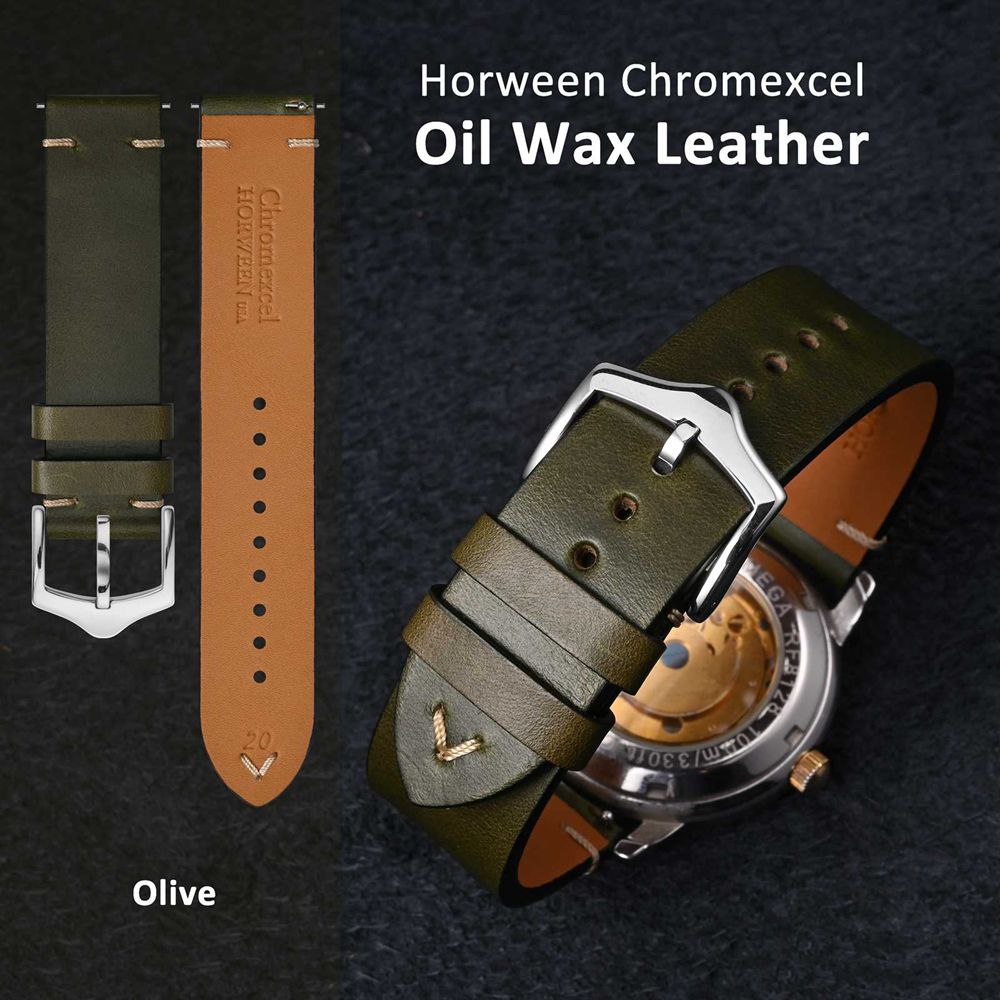WOCCI olejowoskowe skórzane pa – Leather Watch Strap Quick Release 20Mm 22Mm recenzja i cena